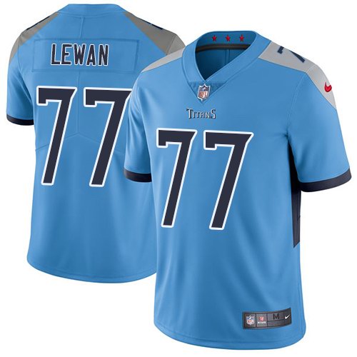  Titans 77 Taylor Lewan Light Blue New 2018 Vapor Untouchable Limited Jersey