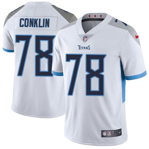  Titans 78 Jack Conklin White New 2018 Vapor Untouchable Limited Jersey