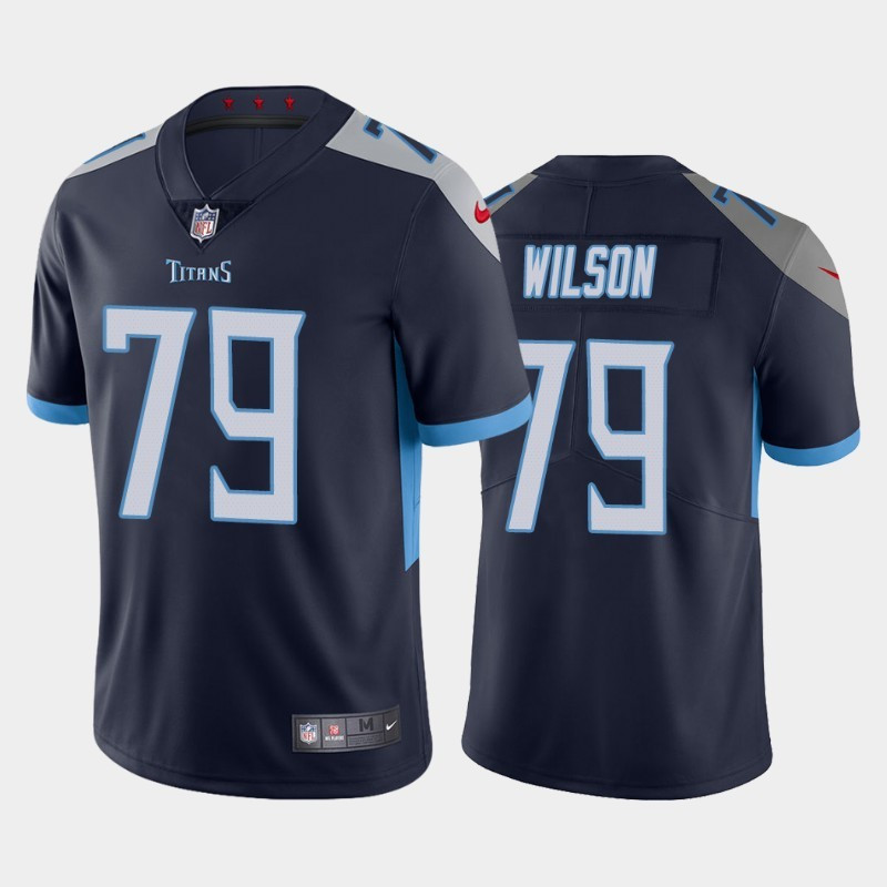 Nike Titans 79 Isaiah Wilson Navy 2020 NFL Draft First Round Pick Vapor Untouchable Limited Jersey