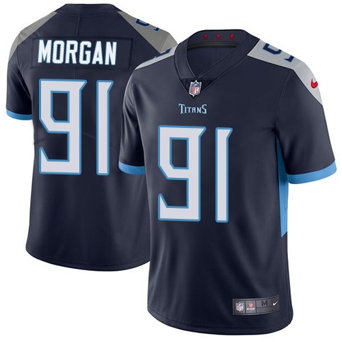  Titans 91 Derrick Morgan Navy New 2018 Vapor Untouchable Limited Jersey