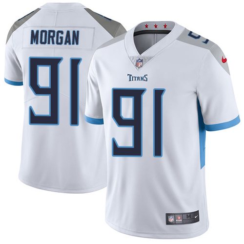  Titans 91 Derrick Morgan White New 2018 Vapor Untouchable Limited Jersey