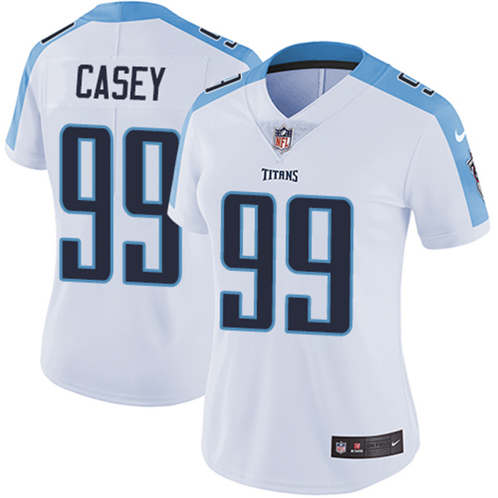  Titans 99 Jurrell Casey White Women Vapor Untouchable Limited Jersey