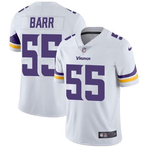  Vikings 55 Anthony Barr White Vapor Untouchable Limited Jersey