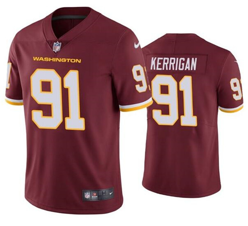 Nike Washington Football Team 91 Ryan Kerrigan Red Vapor Untouchable Limited Jersey