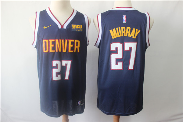 Nuggets 27 Jamal Murray Navy  Swingman Jersey