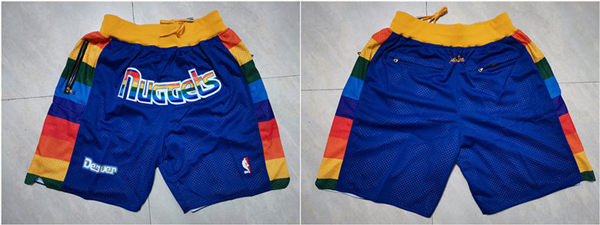 Nuggets Blue Just Don Mesh Shorts