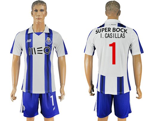 Oporto 1 I Casillas Home Soccer Club Jersey