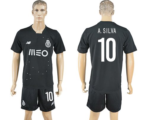 Oporto 10 A Silva Away Soccer Club Jersey