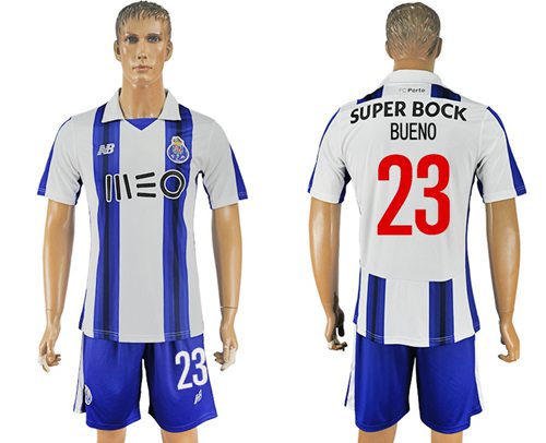 Oporto 23 Bueno Home Soccer Club Jersey