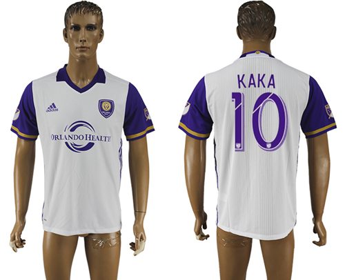 Orlando City SC 10 Kaka Away Soccer Club Jersey