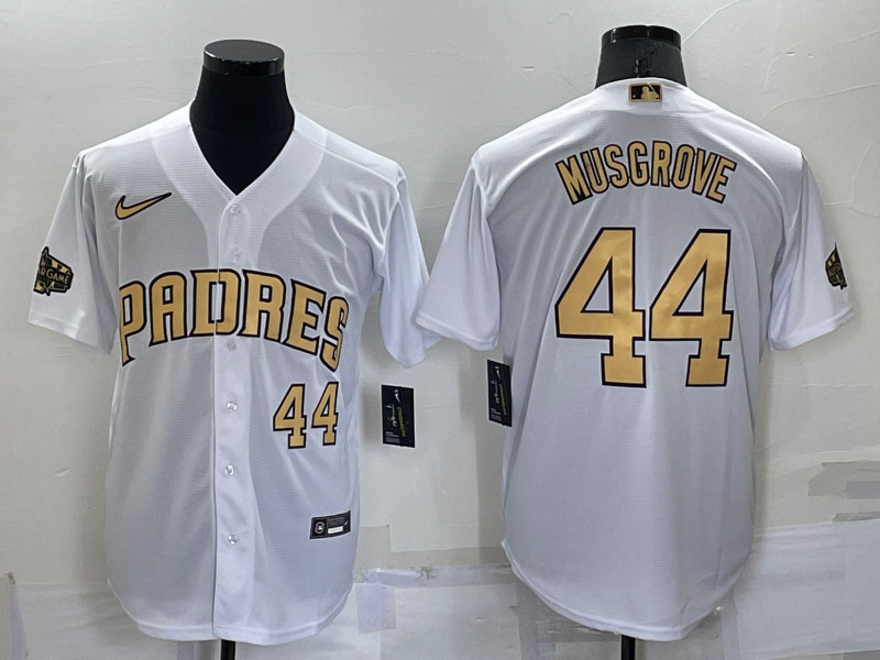 Padres 44 Joe Musgrove White Nike 2022 MLB All Star Cool Base Jerseys