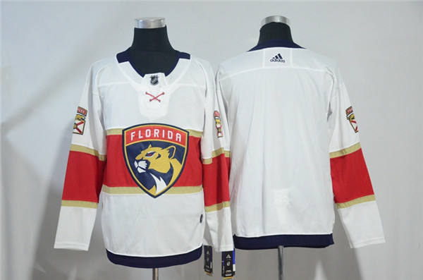 Panthers White Red  Jersey