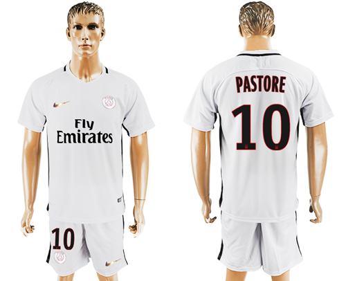 Paris Saint Germain 10 Pastore Sec Away Soccer Club Jersey