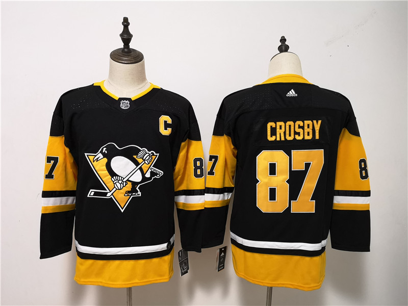 Penguins 87 Sidney Crosby Youth  Jersey