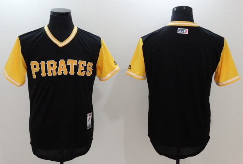 Pirates Majestic Black 2017 Players Weekend Team Jersey