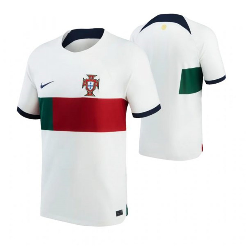 Portugal Blank Away 2022 FIFA World Cup Thailand Soccer Jersey