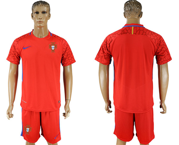 Portugal Red Goalkeeper 2018 FIFA World Cup Soccer Jersey