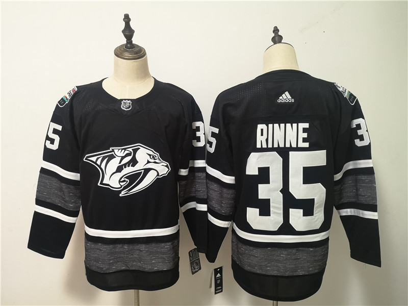 Predators 35 Pekka Rinne Black 2019 NHL All Star Game Adidas Jersey