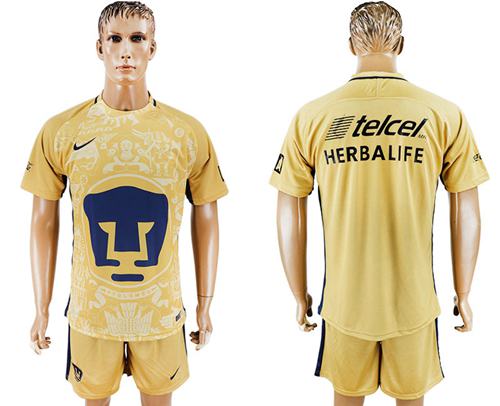 Pumas Blank Home Soccer Club Jersey