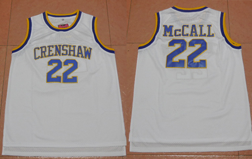 Quincy McCall Crenshaw 22 High School jersey