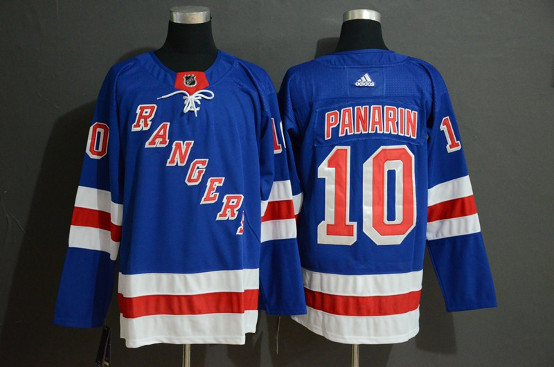 Rangers 10 Artemi Panarin Blue Adidas Jersey