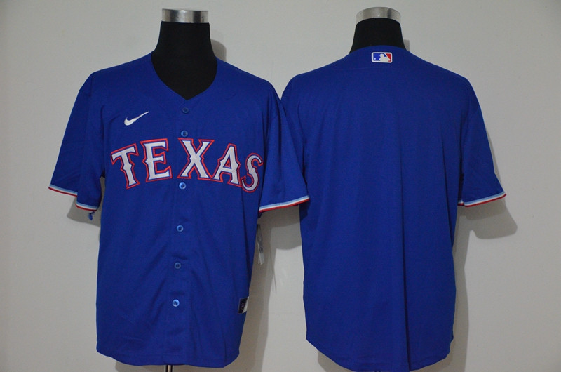 Rangers Blank Royal Nike 2020 Cool Base Jersey