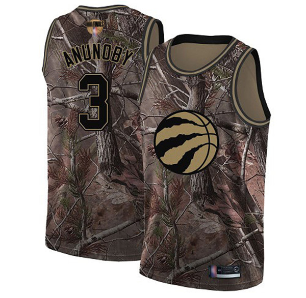 Raptors #3 OG Anunoby Camo 2019 Finals Bound Basketball Swingman Realtree Collection Jersey