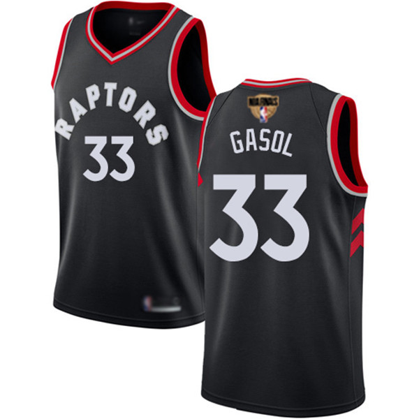 ملابس رجاليه داخليه Raptors #33 Marc Gasol Black 2019 Finals Bound Basketball Swingman ... ملابس رجاليه داخليه