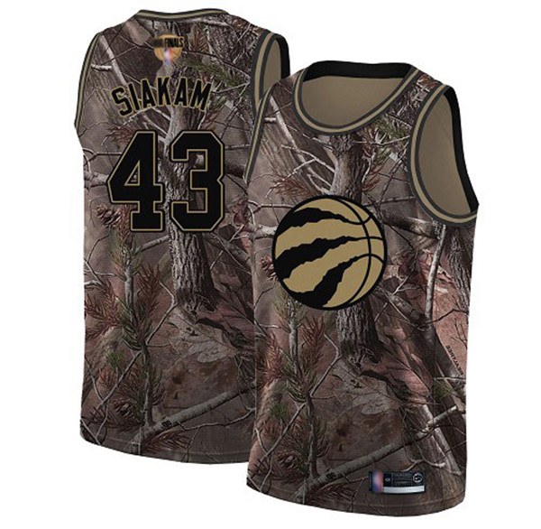 Raptors #43 Pascal Siakam Camo 2019 Finals Bound Basketball Swingman Realtree Collection Jersey