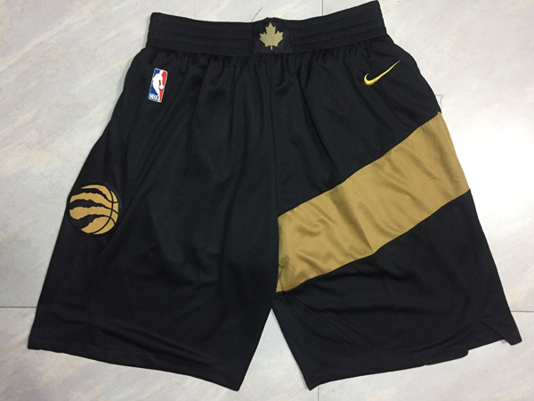 Raptors Black 2018 19 City Edition Shorts