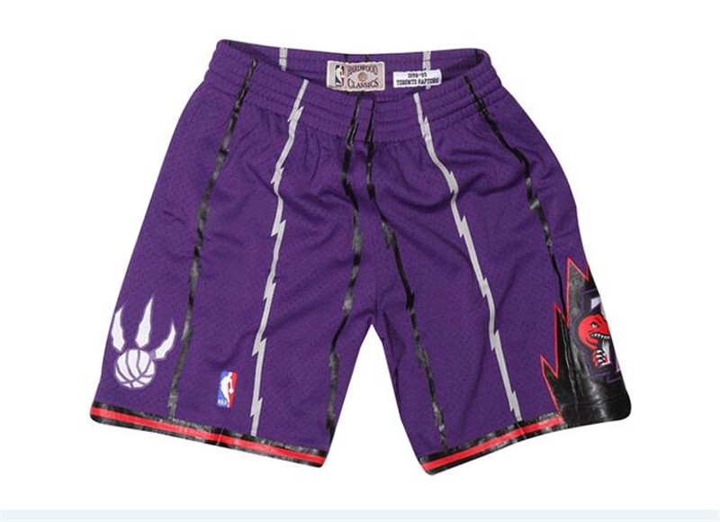 Raptors Purple Hardwood Classics Shorts