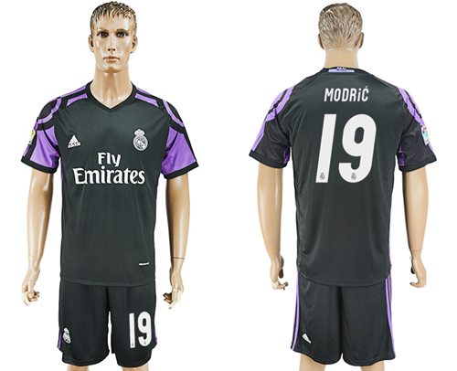 Real Madrid 19 Modric Sec Away Soccer Club Jersey