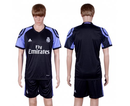 Real Madrid Blank Sec Away Soccer Club Jersey