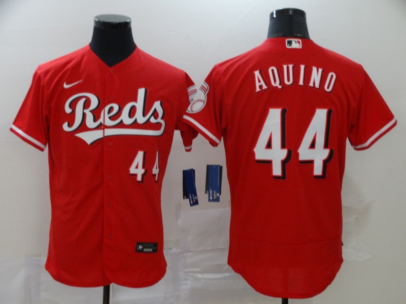 Reds 44 Aristides Aquino Red 2020 Nike Flexbase Jersey