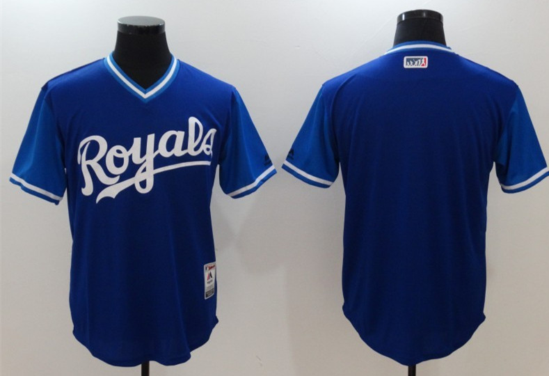 Royals Majestic Navy 2017 Players Weekend Team Jersey