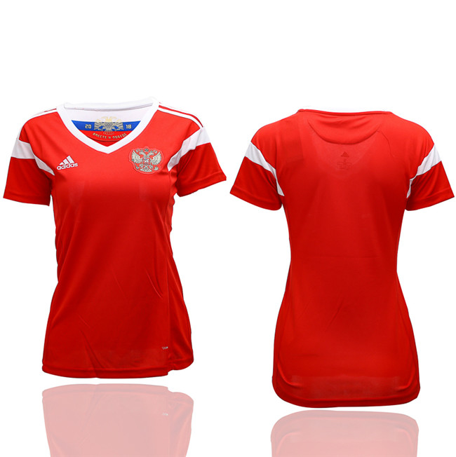 Russia Home Women 2018 FIFA World Cup Soccer Jersey