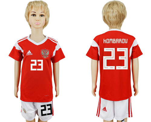 Russia KOMBAROV Youth 2018 FIFA World Cup Soccer Jersey