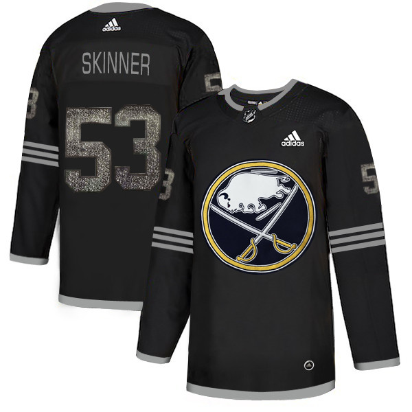 Sabres 53 Jeff Skinner Black Shadow  Jersey