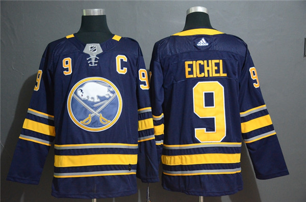 Sabres 9 Jack Eichel Navy  Jersey