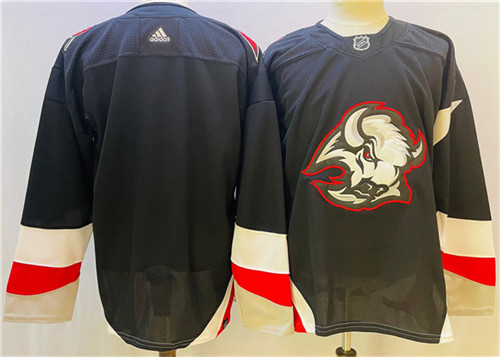 Sabres Blank Black 2022 23 Adidas Jersey