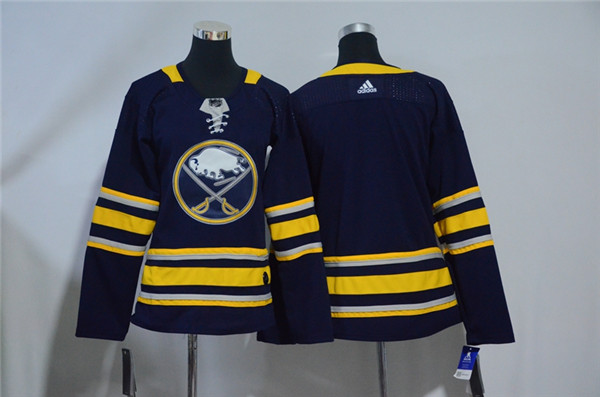 Sabres Blank Navy Women  Jersey