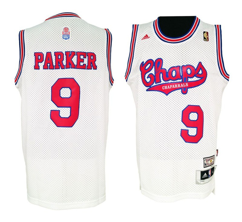 San Antonio Spurs 9 Tony Parker ABA Hardwood Classic Swingman Jersey