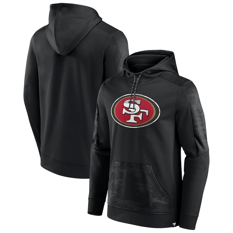 San Francisco 49ers Fanatics Branded On The Ball Pullover Hoodie Black