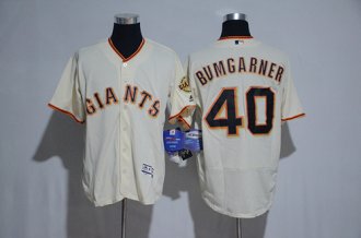 San Francisco Giants Mens Jerseys 40 Madison Bumgarner Flexbase Collection Baseball Jersey