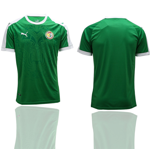 Senegal Home 2018 FIFA World Cup Thailand Soccer Jersey