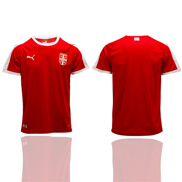 Serbia Home 2018 FIFA World Cup Thailand Soccer Jersey