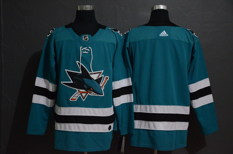 Sharks Blank Teal  Jersey