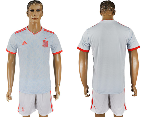 Spain Away 2018 FIFA World Cup Soccer Jersey