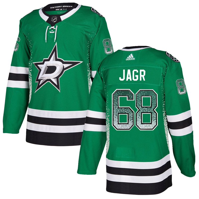 Stars 68 Jaromir Jagr Green Drift Fashion  Jersey