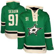 Stars 91 Tyler Seguin Green All Stitched Hooded Sweatshirt